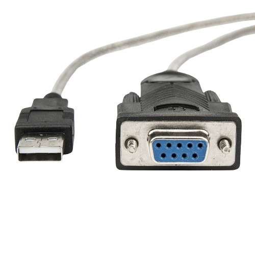 Rocstor  câble vidéo et adaptateur 1,8 m RS-232 USB Type-A Noir - Y10C700-B1