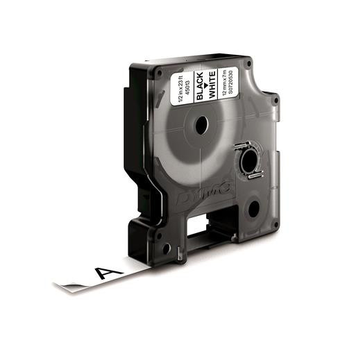 DYMO D1 - Standard Étiquettes - Noir sur blanc - 12mm x 7m - S0720530