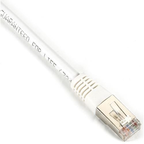 Black Box Cat5e F/UTP 7.6m câble de réseau Blanc 7,6 m F/UTP (FTP) - EVNSL0505MS-0025