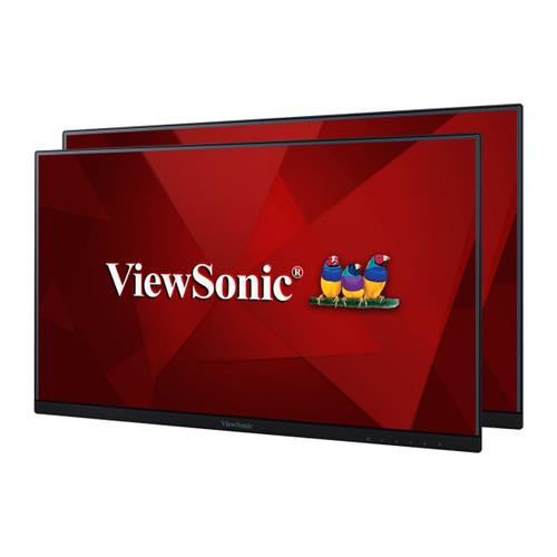 Viewsonic  écran plat de PC 60,5 cm (23.8") 1920 x 1080 pixels Full HD LED Noir - VA2456-MHD_H2