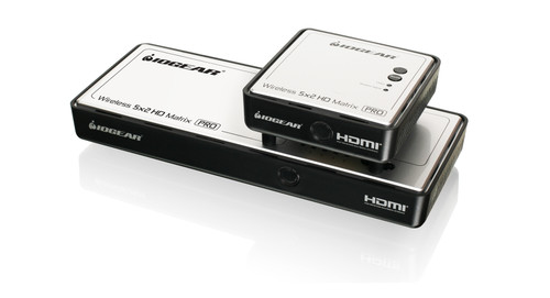 iogear  extension audio/video Émetteur et récepteur AV Noir - GWHDMS52MB