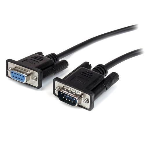 StarTech.com Câble série DB9 RS232 noir en liaison directe 2 m - M/F - MXT1002MBK