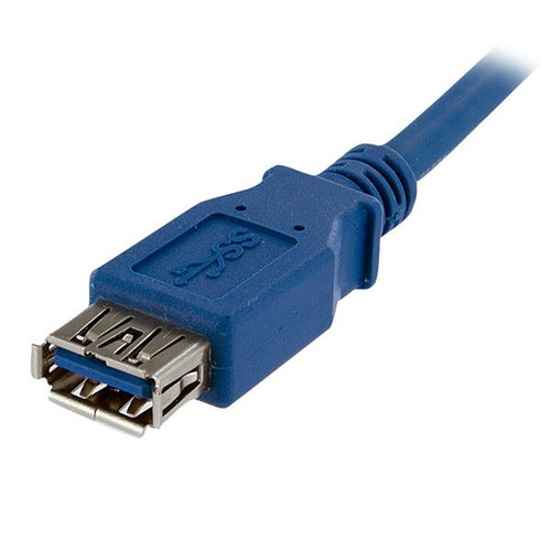 StarTech.com Câble d'extension bleu SuperSpeed USB 3.0 A vers A 1 m - M/F - USB3SEXT1M