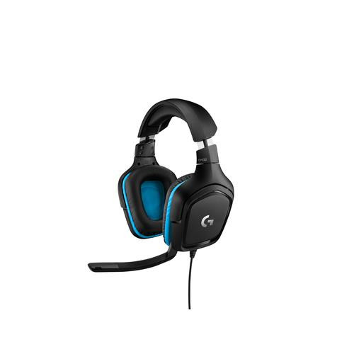 Logitech G  écouteur/casque Avec fil Arceau Jouer Teinte Beryl, Noir - 981-000769