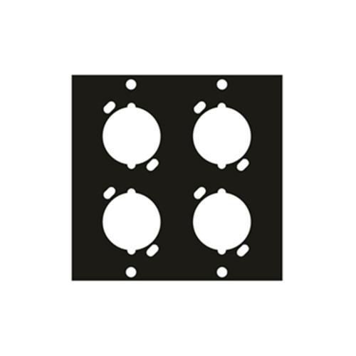 Middle Atlantic Products  accessoire de racks Panneau de connecteurs - UNIV4