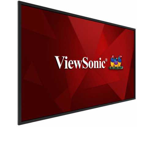 Viewsonic  Écran d'affichage dynamique Écran plat de signalisation numérique 139,7 cm (55") IPS 400 cd/m² 4K Ultra HD Noir Intégré dans le processeur Android 8.0 - CDE5520