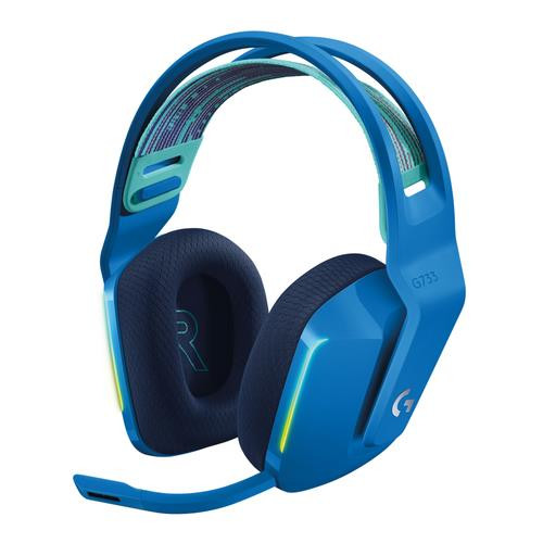 Logitech G  écouteur/casque Sans fil Arceau Jouer Bleu - 981-000942