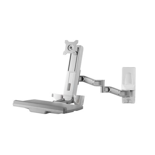 Amer Networks  chariot et support multimédia Argent Universel - AMR1WSL