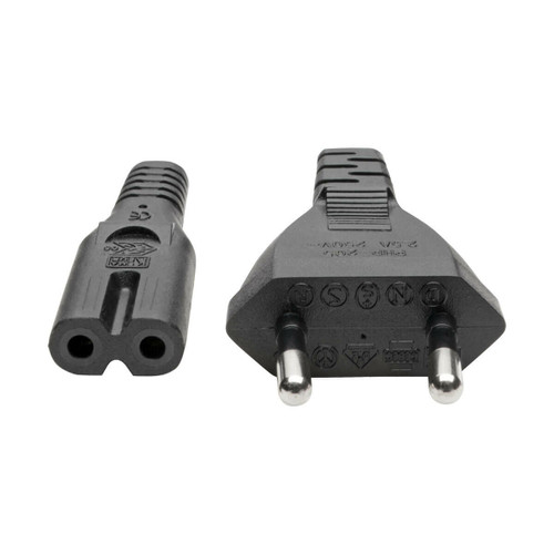 Tripp Lite  câble électrique Noir 1,8 m Coupleur C7 CEE7/16 - P059-006
