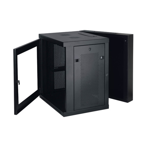 Tripp Lite  étagère 12U Rack monté sur le mur Noir - SRW12USG