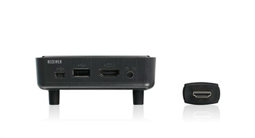 iogear  extension audio/video Émetteur et récepteur AV Noir - GWHD11