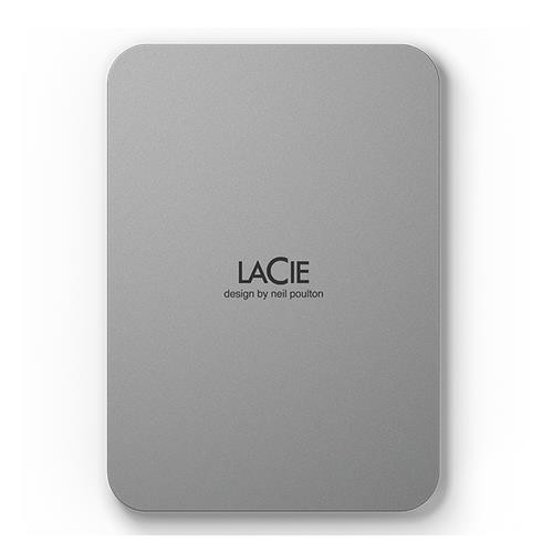 Seagate Lacie Mobile Drive disque dur externe 1 To USB Type-C 3.2 Gen 1 (3.1 Gen 1) Argent - STLP1000400