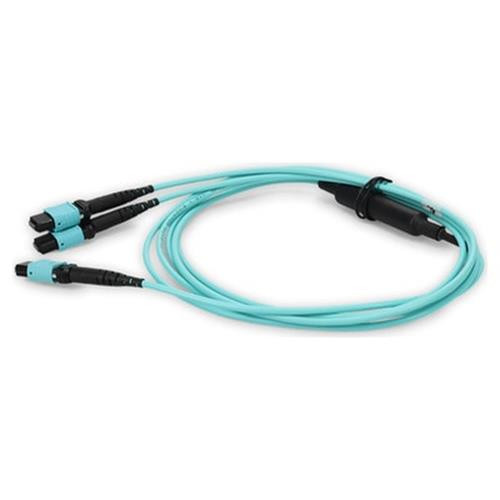 AddOn Networks  câble InfiniBand et à fibres optiques 9 m MPO 2x MPO LOMM Couleur aqua, Noir - ADD-24FMPO-2MPO9M5OM4P