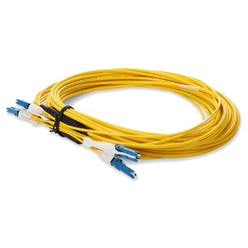 AddOn Networks  câble InfiniBand et à fibres optiques 9 m CS OFNR Jaune - ADD-2CS-2CS-9M9SMF