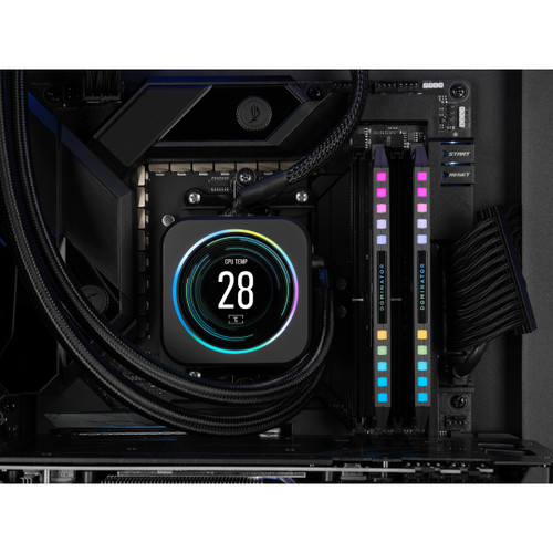 Corsair Dominator 32GB (2x16GB) DDR5 DRAM 5600MT/s C36 AMD EXPO Memory Kit module de mémoire 32 Go 2 x 16 Go 5600 MHz - CMT32GX5M2B5600Z36