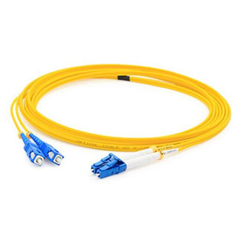 AddOn Networks 15m SC/LC câble InfiniBand et à fibres optiques Jaune - ADD-USC-LC-15M9SMF