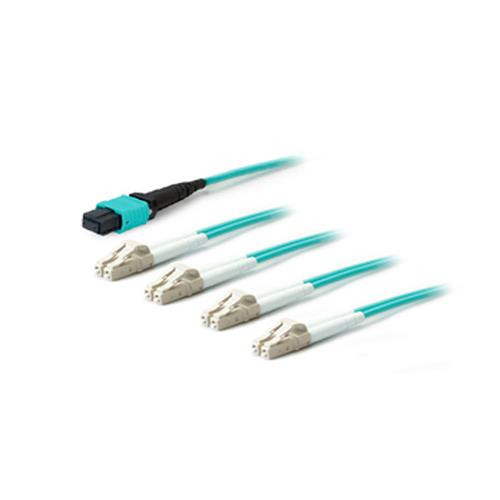 AddOn Networks MPO to 4 x LC, 3m câble InfiniBand et à fibres optiques MPO/MTP OFNP Bleu - ADD-MPO-4LC3M5OM3