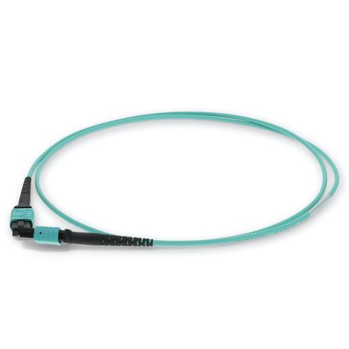 AddOn Networks  câble InfiniBand et à fibres optiques 2 m MPO LOMM Couleur aqua - ADD-MPOMPO-2M5OM4-TAA