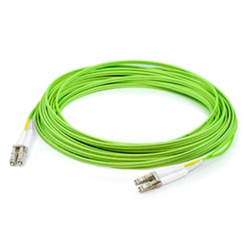 AddOn Networks  câble InfiniBand et à fibres optiques 2 m LOMM Vert - ADD-LC-LC-2M5OM5