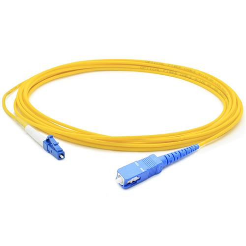 AddOn Networks  câble InfiniBand et à fibres optiques 15 m Jaune - ADD-SC-LC-15MS9SMF