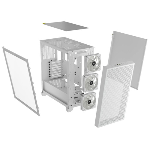 Corsair  unité centrale Midi Tower Blanc - CC-9011256-WW