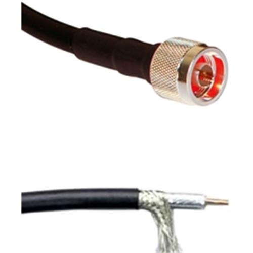 Ventev  câble coaxial LMR400 12,19 m Pigtail Noir - LMR400NM-40