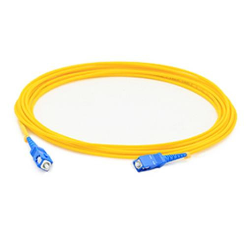 AddOn Networks SC/SC 8m câble InfiniBand et à fibres optiques Jaune - ADD-SC-SC-8MS9SMF