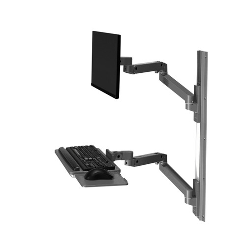 Ergotron LX Series  support d'écran plat pour bureau 86,4 cm (34") Mur Gris foncé - 45-696-293