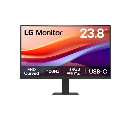 LG  écran plat de PC 60,5 cm (23.8") 1920 x 1080 pixels Full HD LED Noir - 24U421A-B
