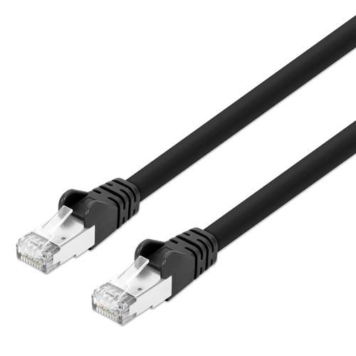 Intellinet IEC-C8AS-BK-5 câble de réseau Noir 1,5 m Cat8.1 S/FTP (S-STP) - 743068