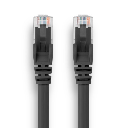 Rocstor  câble de réseau Noir 10,7 m Cat6 U/UTP (UTP) - Y10C818-BK