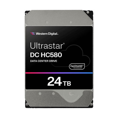 Western Digital Ultrastar DC HC580 disque dur 24 To 7200 tr/min 512 Mo 3.5" SATA - 0F62796