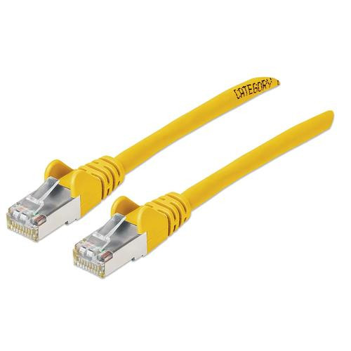 Intellinet IEC-C6AS-YLW-10 câble de réseau Vert 3 m Cat6a S/FTP (S-STP) - 743303