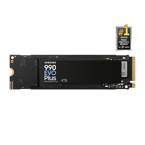 Samsung 990 EVO Plus 4 To M.2 PCI Express 4.0 NVMe V-NAND TLC - MZ-V9S4T0B/AM