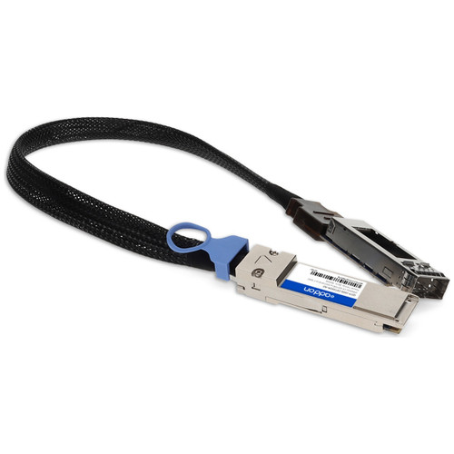 AddOn Networks QSFP-100G-EXT22CM-AO câble InfiniBand et à fibres optiques 0,22 m QSFP28 Noir - QSFP-100G-EXT22CM-AO