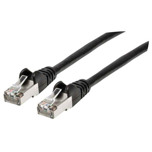 Intellinet  câble de réseau Noir 0,3 m Cat6a S/FTP (S-STP) - 313834