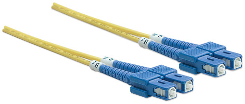 Intellinet  câble InfiniBand et à fibres optiques 5 m SC Jaune - 470636