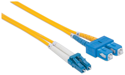 Intellinet  câble InfiniBand et à fibres optiques 5 m LC SC Jaune - 473729
