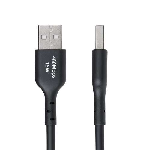 StarTech.com  câble USB USB 2.0 3,1 m USB A USB C Noir - USB2AC10FBKE
