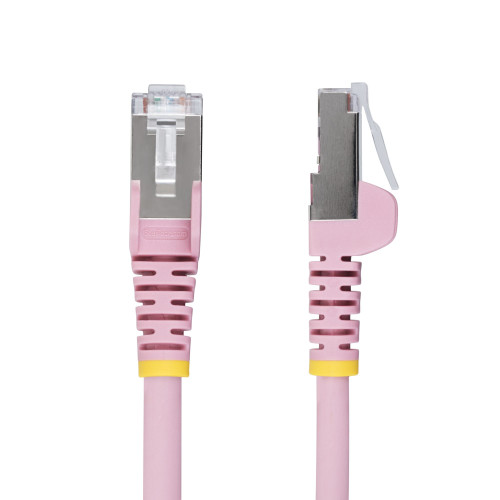 StarTech.com  câble de réseau Rose 0,2 m S/FTP (S-STP) - NLPN-6IN-CAT6A-PATCH
