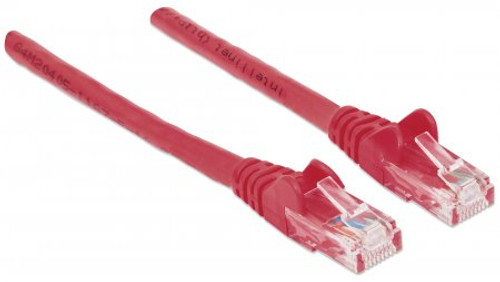 Intellinet 0.6m Cat6 UTP câble de réseau Rouge 0,6 m U/UTP (UTP) - 739955
