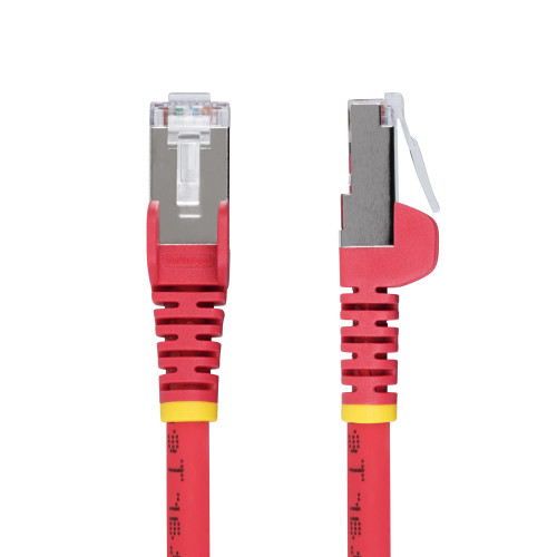 StarTech.com  câble de réseau Rouge 0,2 m S/FTP (S-STP) - NLRD-6IN-CAT6A-PATCH