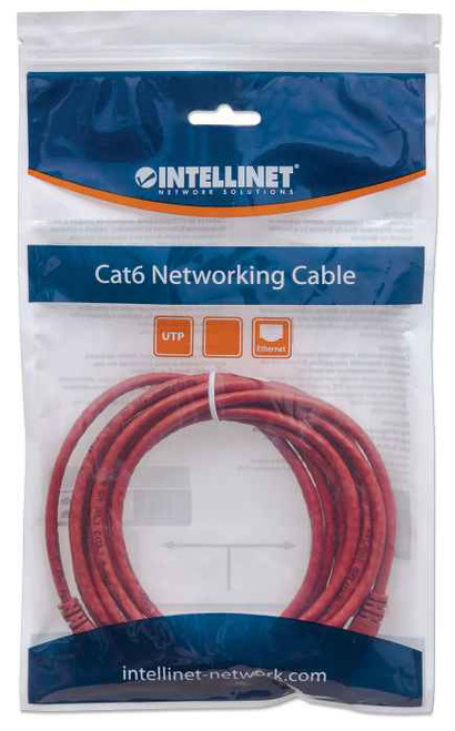 Intellinet  câble de réseau Rouge 0,5 m Cat6 U/UTP (UTP) - 342131