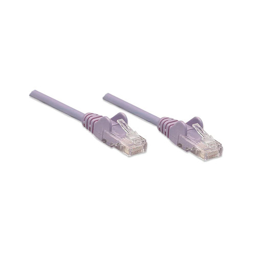 Intellinet IEC-C6-PRP-2 câble de réseau Violet 0,6 m Cat5e U/UTP (UTP) - 739993