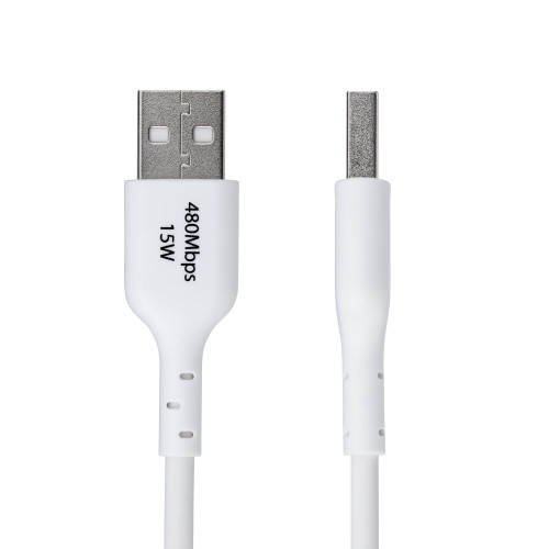 StarTech.com  câble USB USB 2.0 1,8 m USB A USB C Blanc - USB2AC6FWHE