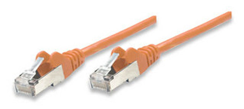 Intellinet Cat6, 0.5m câble de réseau Orange 0,5 m U/UTP (UTP) - 342230