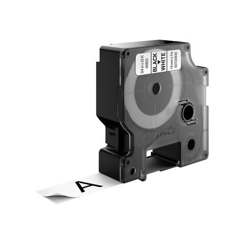 DYMO D1 - Standard Étiquettes - Noir sur blanc - 19mm x 7m - S0720830