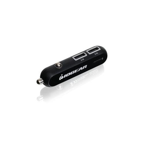 iogear  chargeur d'appareils mobiles Universel Noir Allume-cigare Auto - GPAC2U4