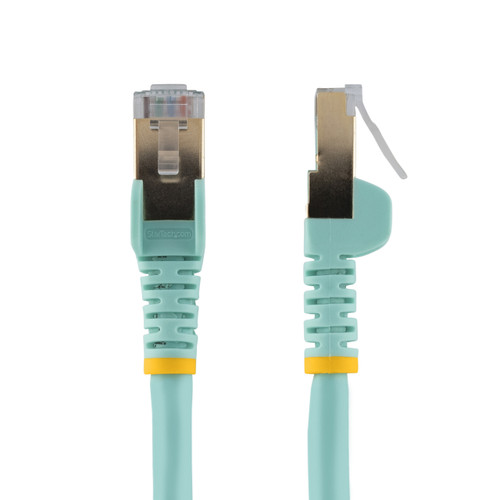 StarTech.com  câble de réseau Couleur aqua 9,1 m Cat6a - C6ASPAT35AQ
