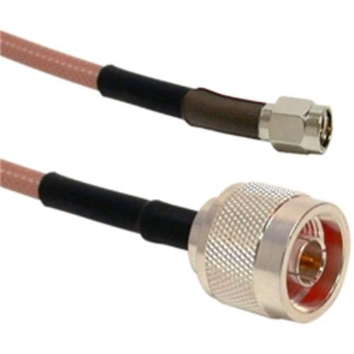Ventev  câble coaxial RG-142P 1,8 m SMA Marron - RG142PNMSM-6
